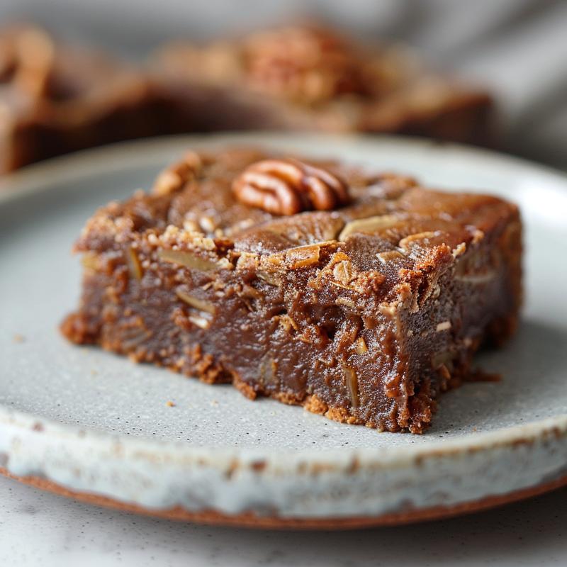 A close-up view of ten exquisite desserts on a light grey ceramic plate, showcasing a variety of textures and colors.